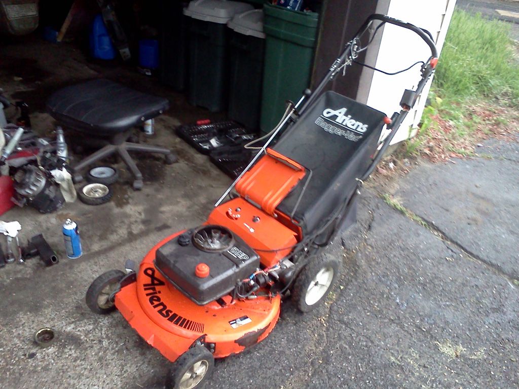 Tecumseh push online mower